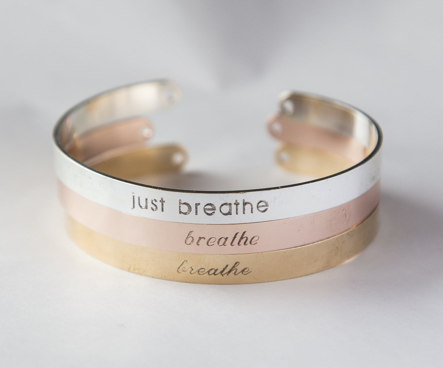 Just Breathe - armband